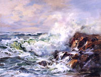 Seascape painting